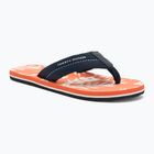 Herren Tommy Hilfiger FLW Print Beach Wüste Himmel Flip Flops