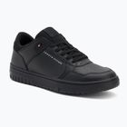 Herren Tommy Hilfiger Basket Core Lite Lth Mix schwarz Schuhe