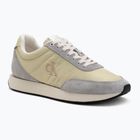Damen-Sneaker Calvin Klein YW0YW01990 Retro Runner Lace Up Nylon MG green haze/grey/green/cashew