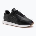 Herren Sneaker Calvin Klein YM0YM01381 Retro Runner Leather Tape black/bright white/gum