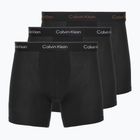 Boxershorts Calvin Klein LV00NB4394 Brief 3er-Pack black/chalk logo/black/curry