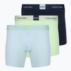 Boxershorts Calvin Klein LV00NB4477 Brief 3er-Pack patina green/shoreline/airidescenty blue
