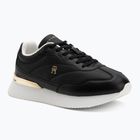 Damen Sneaker Tommy Hilfiger Chic Fashion Runner black/ecru