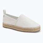 Damen-Espadrilles Calvin Klein HW0HW02931 Oblique Canvas Off White