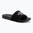 Schlappen Calvin Klein HW0HW02958 Ess black/soft levander