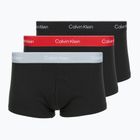 Boxershorts Calvin Klein LV00NB4389 Low Rise Trunk 3er-Pack black/adrenaline rush/white/black