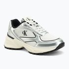 Damenschuhe Calvin Klein YW0YW02063 Hike Runner Lace Up Mesh Mix silver/black/bright white