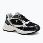 Damenschuhe Calvin Klein YW0YW02063 Hike Runner Lace Up Mesh Mix black/silver