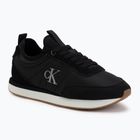 Damen-Schuhe Calvin Klein YW0YW02060 Retro Runner Sock Laceup Mix Mat black/gyn metal/gum
