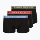 Boxershorts Tommy Hilfiger Trunk WB 3 pairs brick blue/terra red/army green