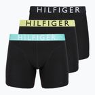 Tommy Hilfiger Boxershorts Brief 3er-Pack lemon curd/arctic aqua/schwarz