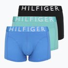 Boxershorts Tommy Hilfiger Trumk 3 pairs arctic aqua/black/cobalt blue