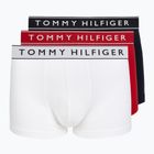 Herrenboxershorts Tommy Hilfiger Trunk Dtm white/medium red/navy blue