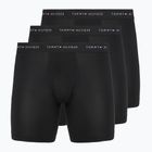 Herrenboxershorts Tommy Hilfiger Micro Long 3 pack black/black/black