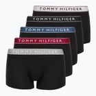 Boxershorts Tommy Hilfiger Trunk WB 5 Paar pale pnk/antique slvr/ruby jewel/aegean sea/blk