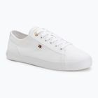 Damen-Turnschuhe Tommy Hilfiger Foxing Sneaker Canvas white