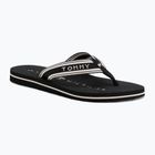 Damen Zehentrenner Tommy Hilfiger Webbing Summer Sandal black