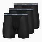 Herrenboxershorts Calvin Klein LV00NB4538 Boxer Brief Long black/black/black