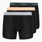 Boxershorts Calvin Klein LV00NB4394 Brief 3 pairs black with/darkest spruce wb/black w