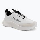 Herren Schuhe Calvin Klein HM0HM02342 Light Eva Runn Essential Laceup Nylon Suede bright white/black