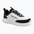 Herren Schuhe Calvin Klein HM0HM02342 Light Eva Runn Essential Laceup Nylon Suede black/bright white