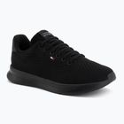Herren Schuhe Tommy Hilfiger Lightweight Runner Knit black