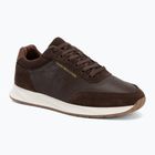 Herren Schuhe Tommy Hilfiger Runner Suede Mix cocoa tracksuits