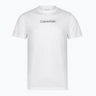Herren-Shirt Calvin Klein 000NM2748E Crew Neck classic white w/ blue nights