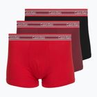 Herrenboxershorts Calvin Klein LV00NB4615 Trunk black/established red/goji berry