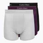 Herrenboxershorts Calvin Klein LV00NB4394 Brief black/harbor mist/dark purple w/ dt