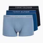 Herrenboxershorts Tommy Hilfiger Trunk Dtm navy blue/opul blue/brisk blue