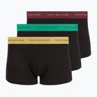 Herrenboxershorts Tommy Hilfiger Trunk Metallic gold/burgundy/green