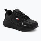 Herren Schuhe Tommy Jeans Runn Leather triple black