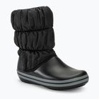 Crocs Winter Puff Damen Schneestiefel schwarz/kohlefarben