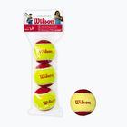 Wilson Starter Red Tball Kinder-Tennisbälle 3 Stück gelb und rot 2000031175