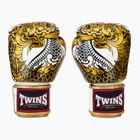 Boxhandschuhe Twins Special Fancy FBGVL3-52 white/gold