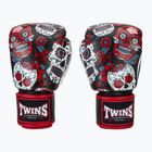 Boxhandschuhe Twins Special Fancy FBGVL3-53 Skull red/black