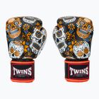 Boxhandschuhe Twins Special Fancy FBGVL3-53 Skull orange/black