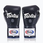 Boxhandschuhe Fairtex Pro Competition Locked Thumb Leather blue