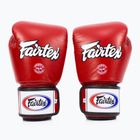 Fairtex Universal Atmungsaktive rote Boxhandschuhe