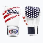 Boxhandschuhe Fairtex Universal "Tight-Fit" Design USA white