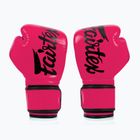 Boxhandschuhe Fairtex Microfiber pink/black