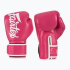 Boxhandschuhe Fairtex Microfiber pink/white