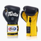 Boxhandschuhe Fairtex Heavy Hitter's Mexican Style blue/yellow