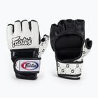 Fairtex Super Sparring Grappling Handschuhe weiß/schwarz