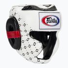 Boxhelm Fairtex Super SPaarring white/black