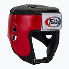 Schutzhelm Fairtex Muay Thai & Kickboxing Competition red