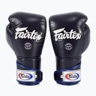 Fairtex Stylish Angular Sparring Boxhandschuhe - Locked Thumb blau