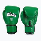 Boxhandschuhe Fairtex Real Leather Boxing green