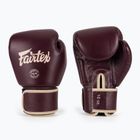 Boxhandschuhe Fairtex Real Leather Boxing maroon